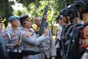 Pengecekan Senpi Dan Amunisi, Polresta Banyumas Antisipasi Penyalahgunaan