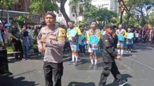 Aipda Ridha, Bhabin Polres Magelang Kota Kenalkan Tari Tradisional Pada