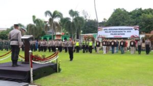 Aparat Gabungan Di Batang Maksimalkan Pengamanan Jelang Pergantian Tahun