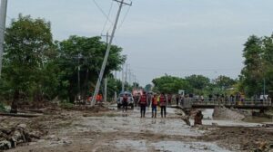 Banjir Surut, Jalan Purwodadi Semarang Dibuka, Tapi Jalur Alternatif Tetap Disarankan