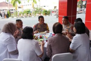 Coffee Morning Dengan Dokter, Wakapolda Kalteng Tekankan Layanan Sepenuh Hati