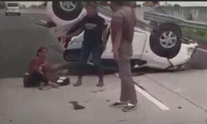 Kecelakaan Tragis Honda Brio Di Tol Semarang Demak, Dua Nyawa Melayang