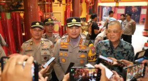 Kolaborasi Tni Polri Amankan Klenteng Eng An Kiong, Simbol Toleransi Kota