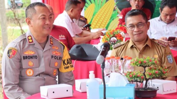 Pemkab Dan Polres Lamandau Kerja Sama Kembangkan Lahan Swasembada Jagung