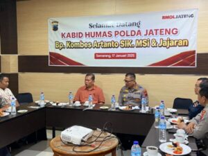 Rmol Jateng Gandeng Polda Jateng Untuk Ciptakan Pemberitaan Akurat Dan