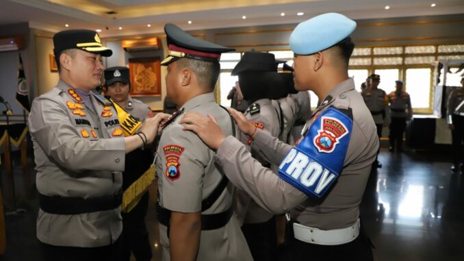 Sertijab Empat Pejabat Utama Polresta Malang Kota Dipimpin Kombes Pol