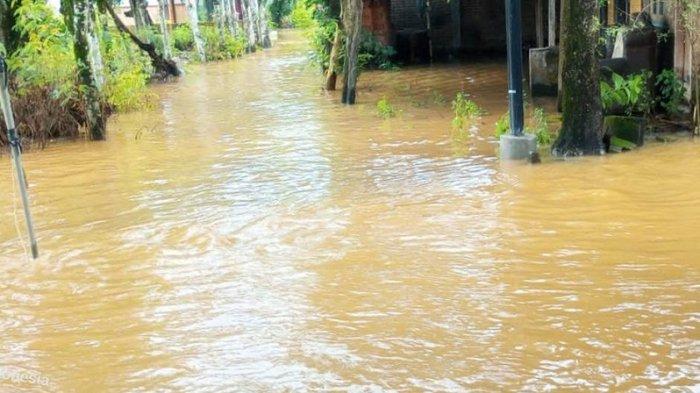 Sungai Sengon Meluap, Dua Rt Di Kuanyar Jepara Dilanda Banjir