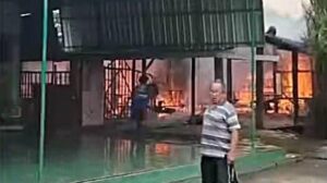 Tk Harapan Bangsa Klaten Hangus Terbakar, Penyebab Diduga Korsleting