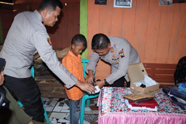 Patroli Siber Temukan Keluarga Dalam Kesulitan, Kapolres Grobogan Sigap Beri