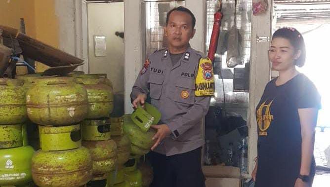 Antisipasi Panic Buying, Polresta Malang Kota Pantau Stok Gas Lpg