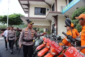 Apel Siaga Polres Wonogiri, Pastikan Kesiapan Peralatan Bencana