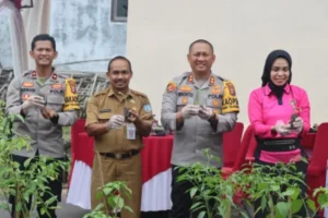 Dukung Gizi Seimbang, Polres Lamandau Aktifkan Program P2l