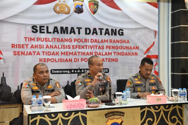 Instruksi Kapolri: Riset Penggunaan Senjata Dalam Tindakan Kepolisian Difokuskan Di