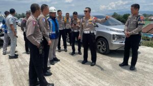 Jalur Mudik Lebaran, Dirlantas Polda Jateng Lakukan Inspeksi Di Tol