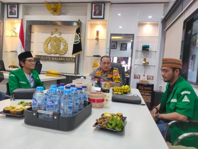 Jelang Ramadan, Gp Ansor Kota Malang Dan Polresta Malang Kota