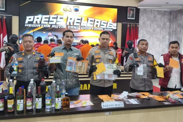 Jelang Ramadan, Polres Karanganyar Ungkap Beragam Kasus Kejahatan