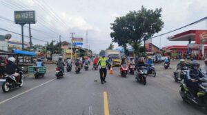 Jepara Gempar! Kecelakaan Karambol Di Depan Spbu Krasak Libatkan 1