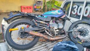 Nahas! Pemotor Rx King Di Wates Purworejo Tabrak Tiang, 1 Orang