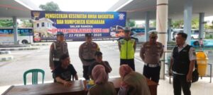 Pastikan Keamanan, Polres Banjarnegara Lakukan Ramp Check Angkutan Umum