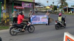 Patuh Berlalu Lintas, Satlantas Lamandau Ajak Warga Jadi Pelopor Keselamatan