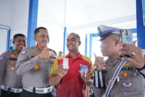 Polda Aceh Intensifkan Ops Keselamatan Seulawah 2025, Sopir L300 Di