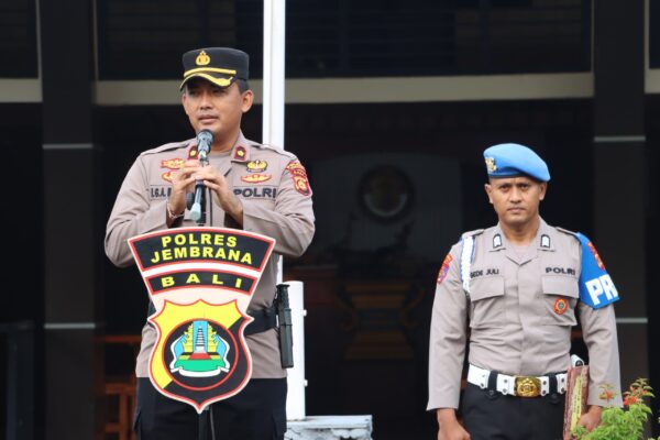 Polres Jembrana Gelar Apel Jam Pimpinan Untuk Optimalkan Kinerja