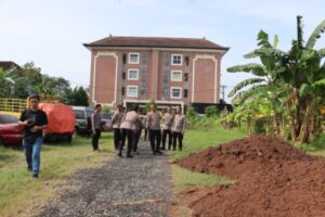 Polres Jembrana Tinjau Pembangunan Gedung Sppg, Dukung Kesejahteraan Gizi