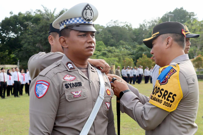 Polres Lamandau Tegaskan Pentingnya Keselamatan Berkendara Di Operasi Telabang 2025