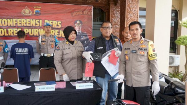 Polres Purworejo Ringkus Pencuri Yang Beraksi Di Sekolah