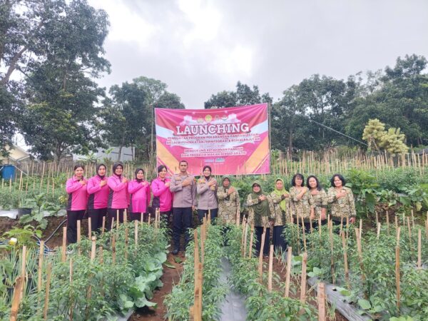 Polres Semarang Dukung Ketahanan Pangan Lewat Kunjungan Ke Kelompok Tani