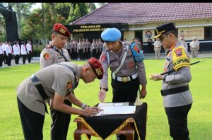 Polresta Magelang Gelar Sertijab, Kombes Pol Herbin G. J. Sianipar