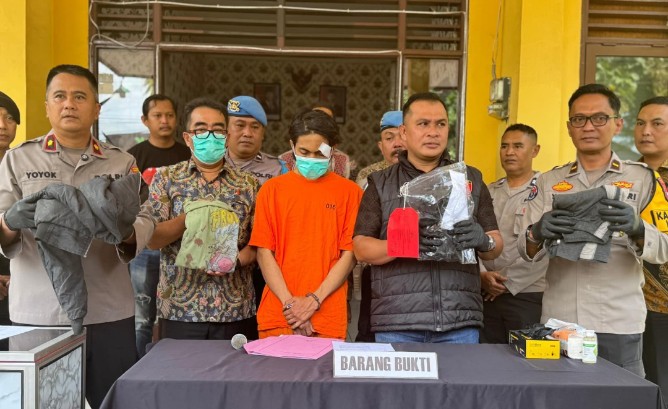 Polresta Malang Kota Tangkap Pelaku Berulang Pembobolan Kotak Amal