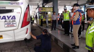 Ramp Check Di Terminal Mangkang, Ini Temuan Polda Jateng Menjelang