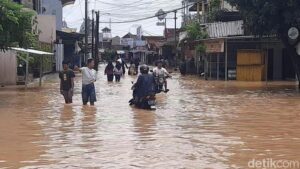 Sejumlah Wilayah Di Kudus Masih Terendam Banjir Meski Sudah Empat