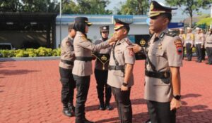 Sertijab Polres Semarang, Wakapolres Dan Kabag Logistik Berganti Pimpinan