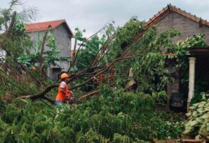 Sragen Dihantam Angin Kencang, 41 Rumah Di 8 Desa Alami