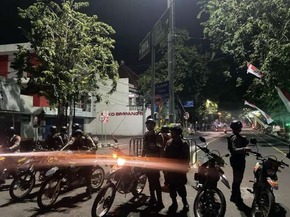 Tingkatkan Keamanan, Polres Grobogan Gencarkan Patroli Malam