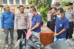 Bobol mobil dengan pecah kaca, dua pencuri di demak babak