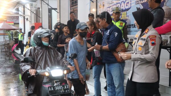 Mudik aman, polres magelang kota perkenalkan hotline 110 saat bagi