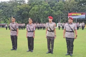 Polres lamandau lakukan pergantian kasatreskrim dan wakapolres