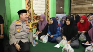 Polresta malang kota gelar bukber dan santuni anak yatim di