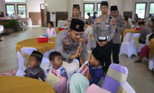 Ramadhan penuh berkah, polres demak santuni anak yatim dan disabilitas