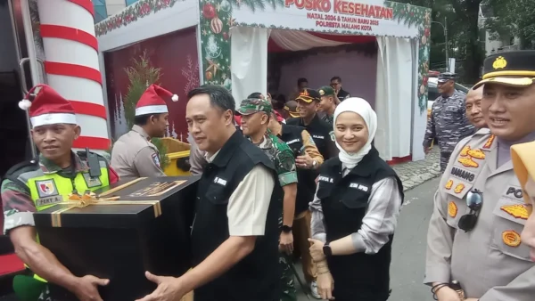 Forkopimda Kota Malang Tingkatkan Keamanan Natal Dengan Pospam Dan Posyan