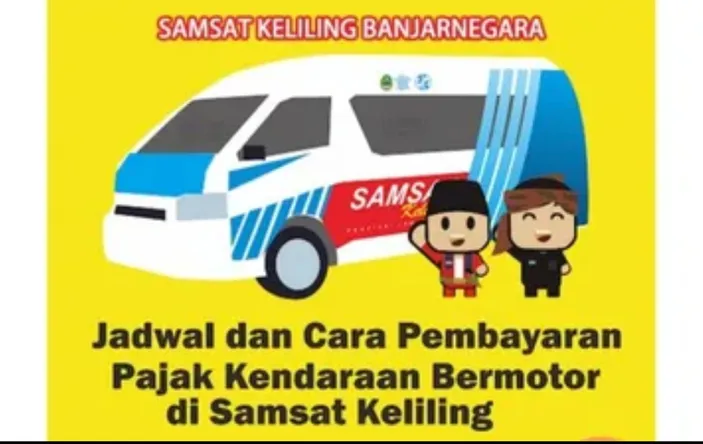 Jadwal Dan Lokasi Samsat Keliling Banjarnegara Hari Ini, Senin 30