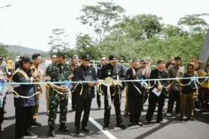 Jembatan Pegalongan Mandirancan Diresmikan, Kemacetan Pasar Patikraja Banyumas Diharapkan Berkurang