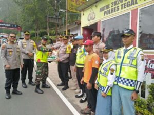 Libur Nataru Ramai, Polda Jateng Siagakan Tim Asistensi Di Guci