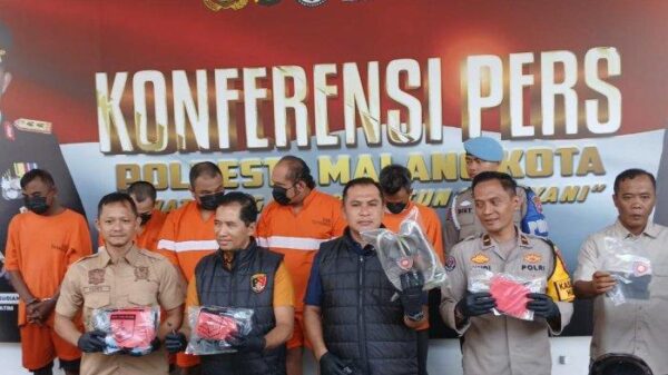 Lima Pelaku Curanmor Di Kota Malang Ditangkap Menjelang Tahun Baru