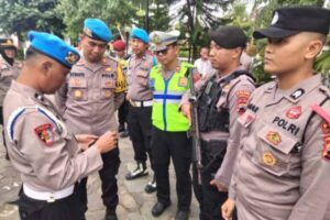 Pemeriksaan Kedisiplinan Personel Polres Sukoharjo Oleh Subbid Provos Polda Jateng