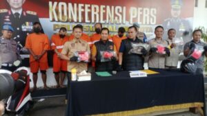 Polresta Malang Kota Berhasil Bekuk Pelaku Pencurian Motor