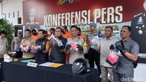 Polresta Malang Kota Berhasil Bongkar Komplotan Curanmor, 7 Motor Diamankan